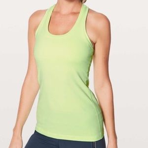 Lululemon Cool Racerback Size 4 in Lime